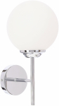 Valgusti seinale Candellux Lighting Belweder 21-39811, E14, 1 x 40 W, valge v. / kroom v.