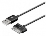 Laadija Techly USB-A - Samsung 30-pin USB-A, Samsung 30-pin, 1.2 m, must v.