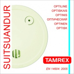 Suitsudetektor Tamrex, 9 V, 85 dB