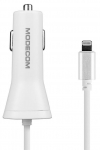 Auto laadija Modecom, USB/Apple Lightning