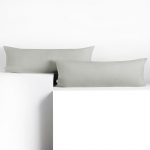 Padjap&uuml;&uuml;r Restilo Amber, valge v., 200 cm x 40 cm, 2 tk