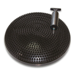 Tasakaalumatt, t&auml;iskasvanutele Tunturi Stepper 14TUSYO023, 33 cm, 1 kg, must v.