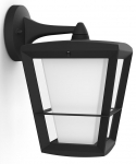 &Otilde;ue seinavalgusti Philips Hue Econic, 15W, LED, IP44, must, 24.4 cm x 31.2 cm