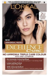 Juuksev&auml;rv L&rsquo;Or&eacute;al Paris Excellence Creme Universal Nudes, darkest brown, 2U, 192 ml