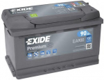 Aku Exide Premium EA900, 12 V, 90 Ah, 720 A