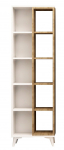 P&otilde;randariiul Kalune Design Enzamu, pruun v./valge v., 162 cm x 50 cm x 25 cm