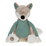 Pehme m&auml;nguasi Beppe Fox Axel, hele pruun v./roheline v., 27 cm