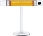 Infrapuna k&uuml;tteseade Luxeva Mila-WiFi, 2 kW, Valge v./H&otilde;be v.