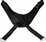 Treeningseadme lisatarvik Finnlo Abdominal Training Rope AB-Strap, must