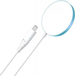 Kaabel Choetech USB-C - Qi Wireless 15W USB-C, Qi Wireless, sinine/valge