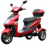 Elektriline kolmerattaline mopeed - roller MS06(S) Raudonas, 20000 mAh, 1 kW