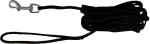 Koera rihm Trixie Rope Jogging Leash, must v., 5 m
