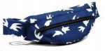 Rihmaga kotid Birds, sinine/valge