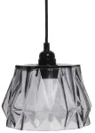 Valgusti rippuv Kayoom Aurea, E27, 1 x 40 W, hall v. / must v.