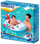 T&auml;ispuhutav parv Bestway, sinine/valge/punane, 109 cm x 97 cm