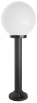 Vabalt seisev v&auml;lisvalgusti Su-Ma Kule, 60W, E27, IP43, must v., 25 cm x 75 cm