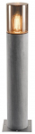 Vabalt seisev v&auml;lisvalgusti SLV Lisenne Pole 40, 23W, E27, IP54, hall v., 12 cm x 70 cm
