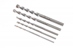 Puuride komplekt Forte Tools 28264, kivi, sirge, 10 mm x 14.5 cm