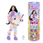 Nukk aksessuaaridega Mattel Barbie Cutie Reveal HRK39, 29 cm, mitmev&auml;rviline