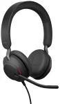 Juhtmega k&otilde;rvaklapid Jabra Evolve2 40 SE, must v.
