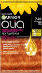 Juuksev&auml;rv Garnier Olia, intense copper v., 7.40, 60 ml