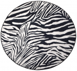 Vaip sise Conceptum Hypnose Zebra 882CHL1114, valge/must, 100 cm x 100 cm