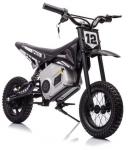 Laste elektriline mootorratas Lean Cars Cross Bike A9901, must v.