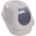 Suletud kassitualett Flamingo Trini, beež v., suletud, 55 cm x 39 cm x 41 cm