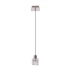 Valgusti rippuv Candellux Lighting Tosca, G9, 1 x 40 W, kroom v.