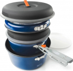 Matkan&otilde;ude komplekt GSI Outdoors Bugaboo, keraamiline/nailon/silikoon, 23 cm, 5 l, must v./sinine v.
