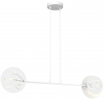 Valgusti rippuv Emibig Xotic 1412/2, E27, 2 x 15 W, valge v.