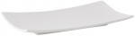 Taldrik serveerimine Ambition Salsa, 18 cm x 9 cm x 2.1 cm, valge