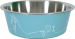 Kauss loomale Zolux Love, 1.2 l, 17.8 cm x 17.8 cm x 7.1 cm, sinine v.