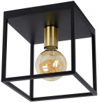 Valgusti lagi Lucide Ruben 00124/01/30, E27, 1 x 40 W, must v.