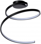 Valgusti lagi Lucide Maxence 46199/25/30, LED, 3000 &deg;K, 1 x 24 W, must v.