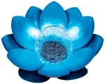 P&auml;ikesepaneeliga p&otilde;randavalgusti Forever Sunari Lotus Flower, IP44, sinine v.