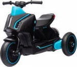 Laste elektriline mootorratas Milly Mally City, sinine v./must v.