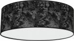 Valgusti plafoon Milagro Satino MLP7329, E27, 3 x 60 W, must v.