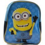 Laste seljakott Minions, sinine/kollane, 19.5 cm x 8 cm x 24 cm