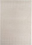 Koridorivaip Nova 1201, kreemjasvalge, 250 cm x 80 cm