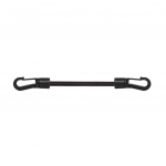Kummist n&ouml;&ouml;rid Bradas Bungee Lock Hook, 60 cm, kumm, must, 25 tk