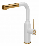 Valamusegisti Quadron Angelina Q Line SteelQ, valge v./vask v.