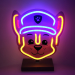 Dekoratsioon "Koer"/"Paw Patrol" Forever Light Chase OW-120346 LED-valgustusega, 25 cm, sinine v./kollane v.