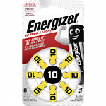 Patareid Energizer ZincAir, PR70, 1.4 V