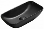 Vannitoa kraanikauss Mexen Klara, keraamiline, 46 cm x 23 cm x 12 cm, must