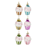 J&otilde;ulupuu ehe Cupcake, (v&auml;rv/disain valitakse juhuslikult), 6.5 - 10 cm, klaas