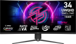 Monitor MSI MPG 346CQRF X24, Rapid VA, 240 Hz, UWQHD, 34"