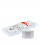 K&uuml;&uuml;nalde komplekt Krab XXL Tealight candles, 8 h, 200 g, Valge v.