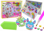 Teemantmosaiik, kleebistega Lean Toys Rose Gem, mitmev&auml;rviline