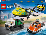 Konstruktor LEGO&reg; City Lennuki, hooldusauto ja h&otilde;ljuki remiks 60505, 990 tk